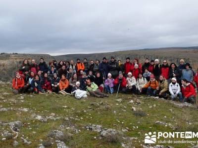 Grupo - Hoz septentrional del Río Duratón-- rutas por españa; senderismo navacerrada